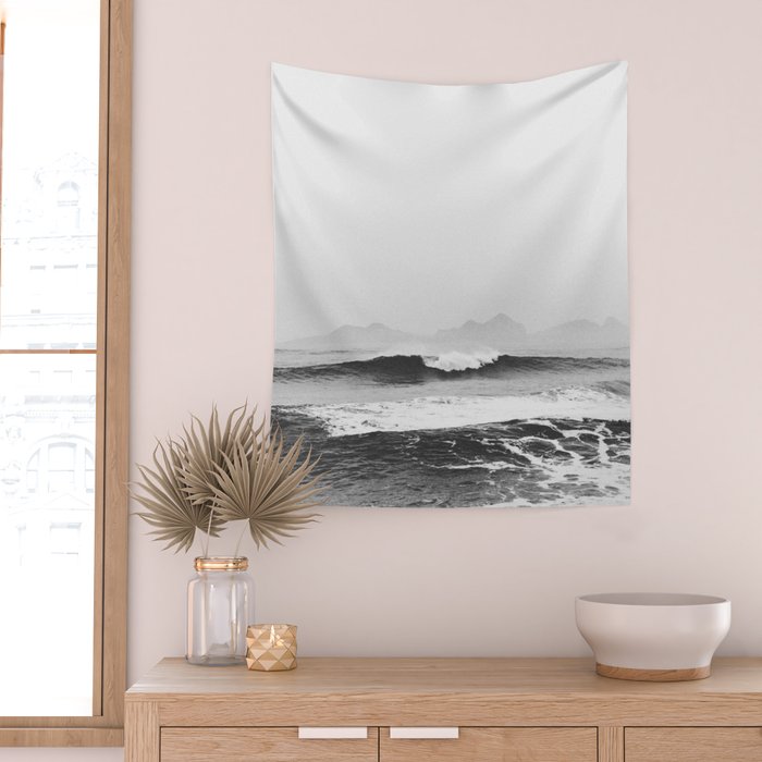 OCEAN WAVES IV Wall Tapestry Gallery Image 2