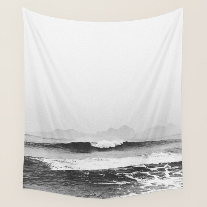 OCEAN WAVES IV Wall Tapestry Gallery Image 1