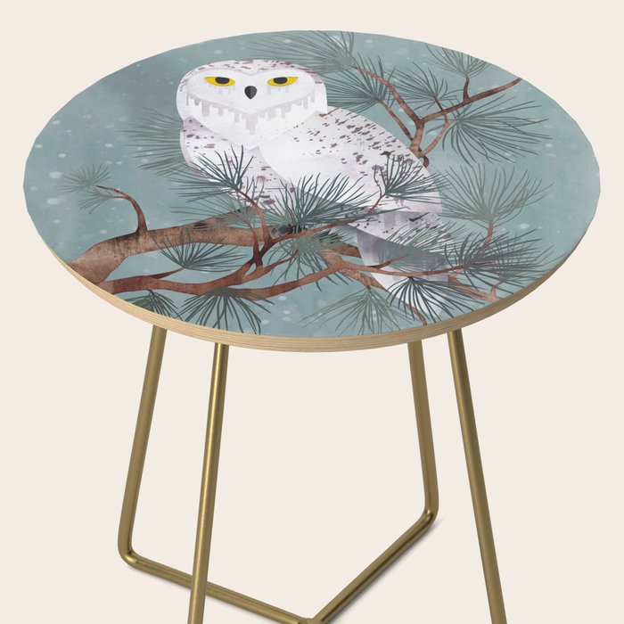 Snowy Side Table Gallery Image 2