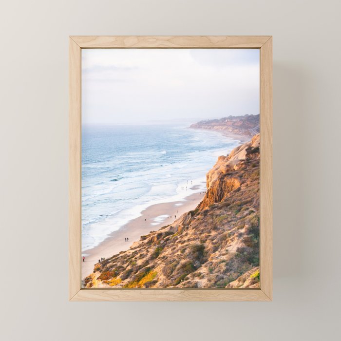 Rocky San Diego Coastline Fine Art Print Mini Art Print Gallery Image 1