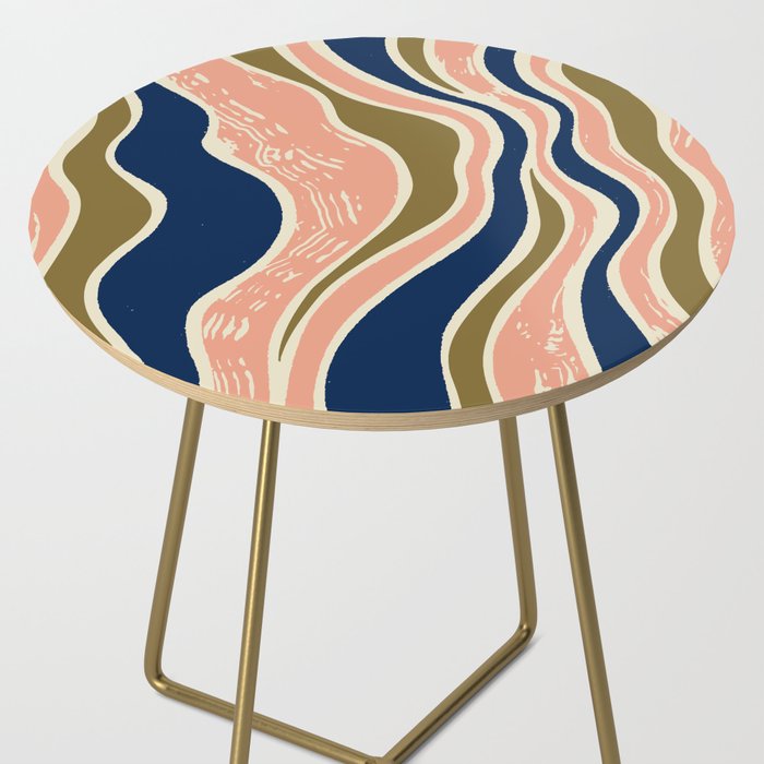 Earthy Rivers Cobalt Side Table Gallery Image 2