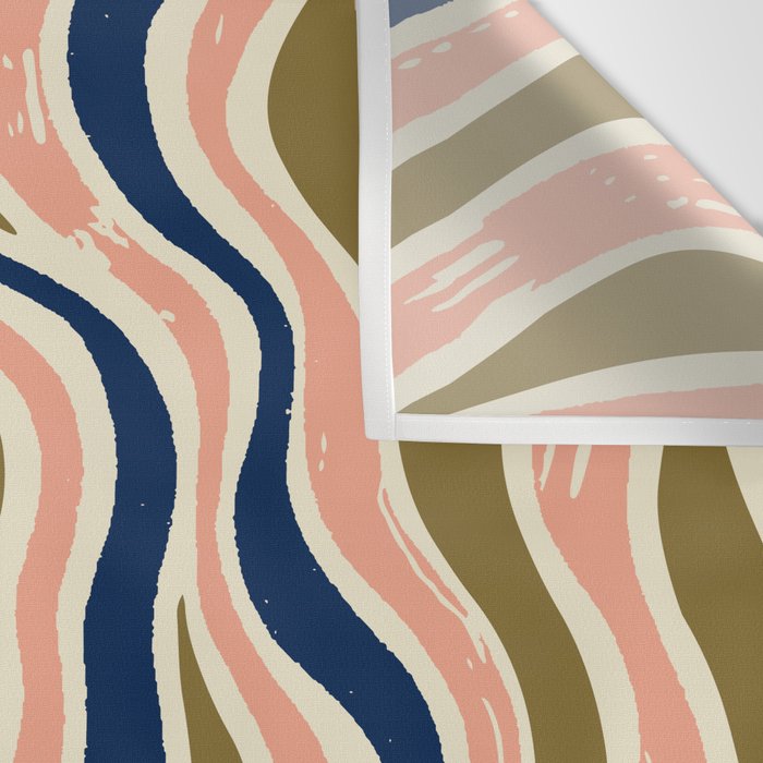 Earthy Rivers Cobalt Wall Tapestry Gallery Image 3