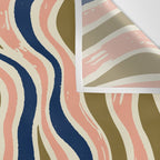 Earthy Rivers Cobalt Wall Tapestry Gallery Image 3