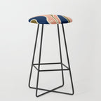 Earthy Rivers Cobalt Stool Gallery Image 1