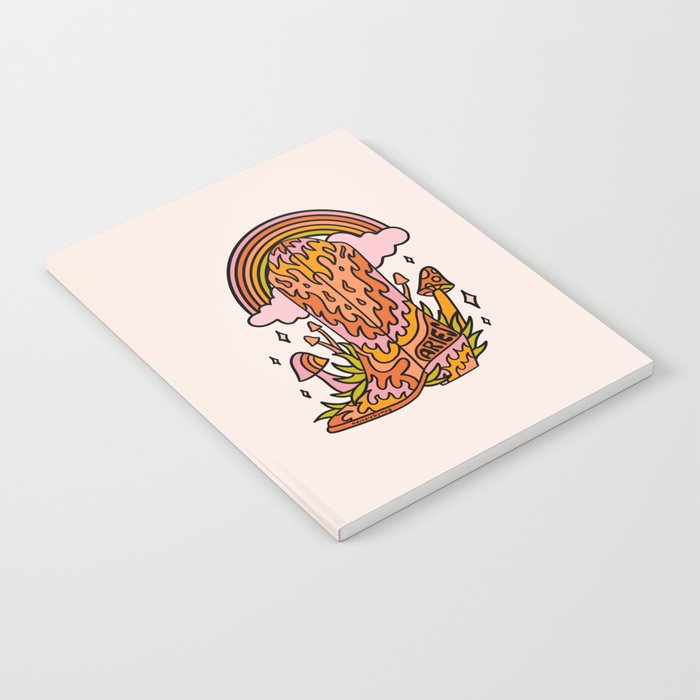 Aries Cowboy Boots Notebook Gallery Image 1