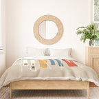 Ski Illustration Duvet Cover Gallery Image 3