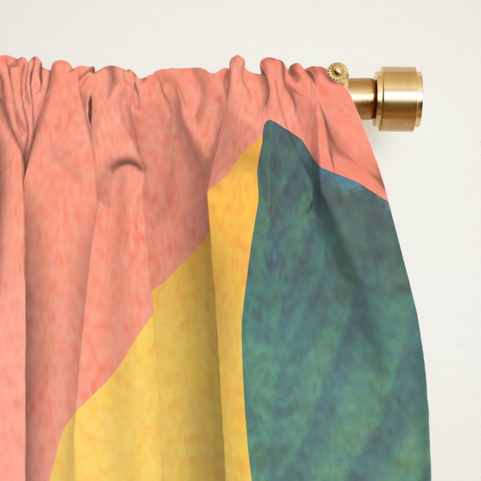 Colorful Branching Out 25 Window Curtain Gallery Image 2