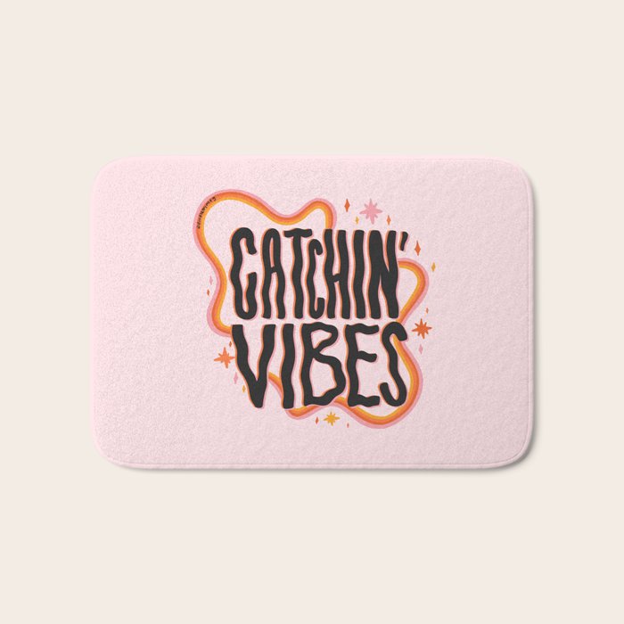 Catchin' Vibes Bath Mat Gallery Image 1