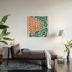 Fern floral farm Wood Wall Art Gallery Image 2