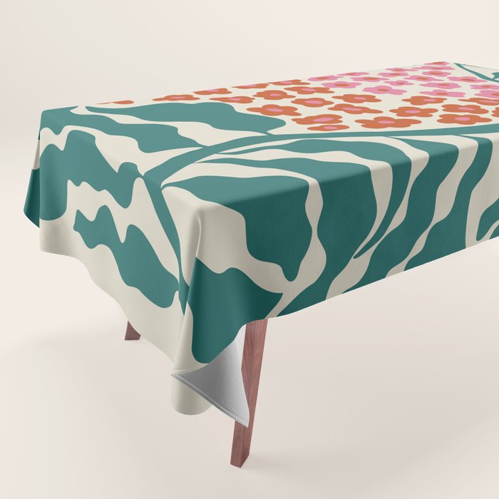 Fern floral farm Tablecloth Gallery Image 1