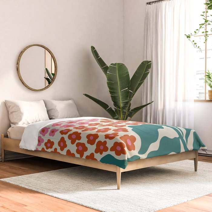Fern floral farm Comforter Gallery Image 2