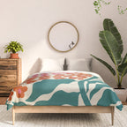 Fern floral farm Comforter Gallery Image 3