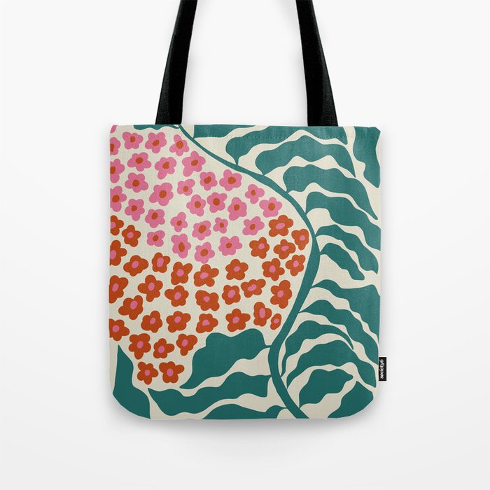 Fern floral farm Tote Bag Gallery Image 1