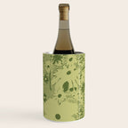 Grandma's Garden (monochromatic green) Wine Chiller Gallery Image 3