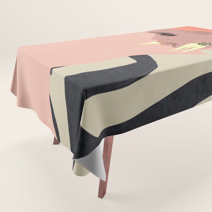 Girl Portrait 29 Tablecloth Gallery Image 1