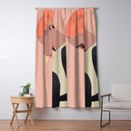 Girl Portrait 29 Window Curtain Gallery Image 5