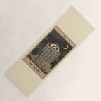 The Hermit - Raccoons Tarot Yoga Mat Gallery Image 1