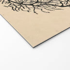 Neuron Drawing By Santiago Ramón Y Cajal Welcome Mat Gallery Image 2