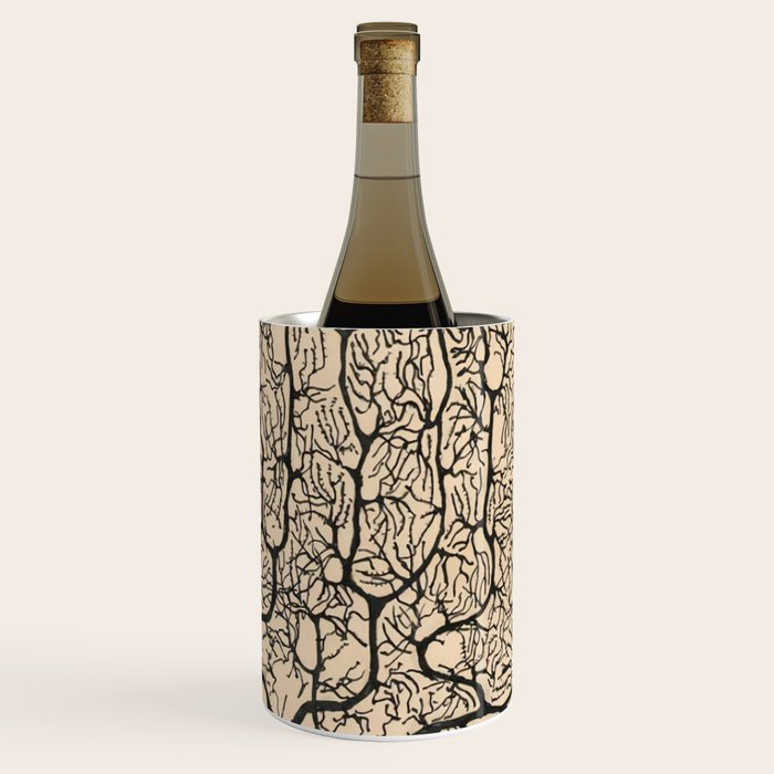 Neuron Drawing By Santiago Ramón Y Cajal Wine Chiller Gallery Image 1