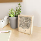 Neuron Drawing By Santiago Ramón Y Cajal Mini Art Print Gallery Image 2