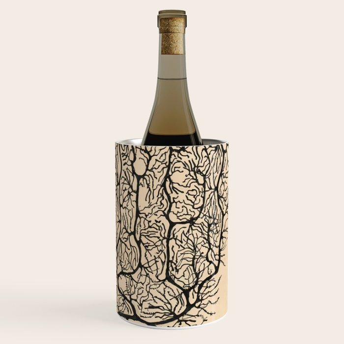 Neuron Drawing By Santiago Ramón Y Cajal Wine Chiller Gallery Image 3