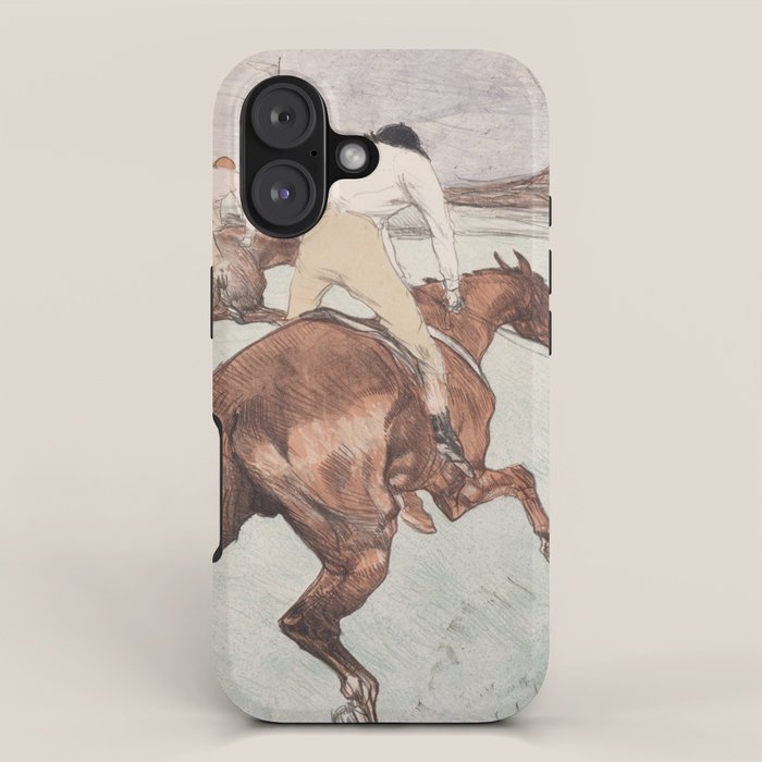 Henri de Toulouse-Lautrec "Le Jockey" iPhone Case Gallery Image 1
