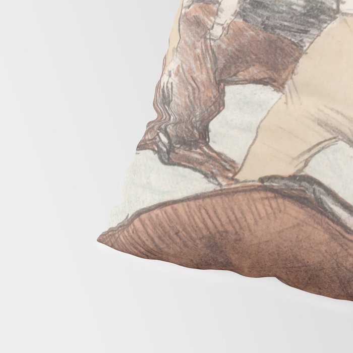 Henri de Toulouse-Lautrec "Le Jockey" Pillow Sham Gallery Image 4