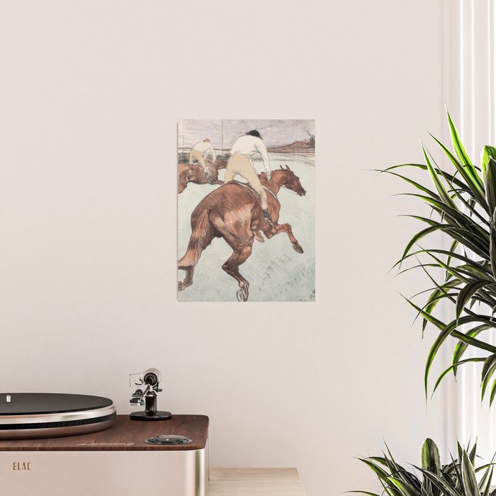 Henri de Toulouse-Lautrec "Le Jockey" Poster Gallery Image 2