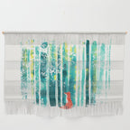 Fox in quiet forest Wall Hanging Gallery Image 1
