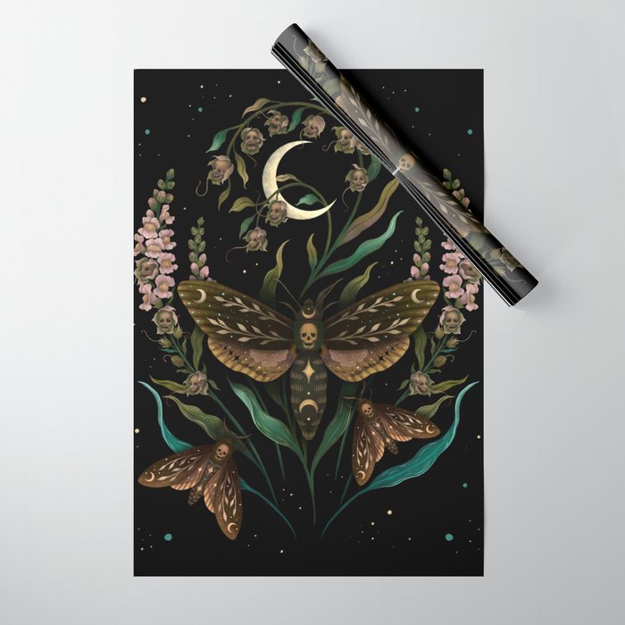 Death's Head Wrapping Paper Gallery Image 1