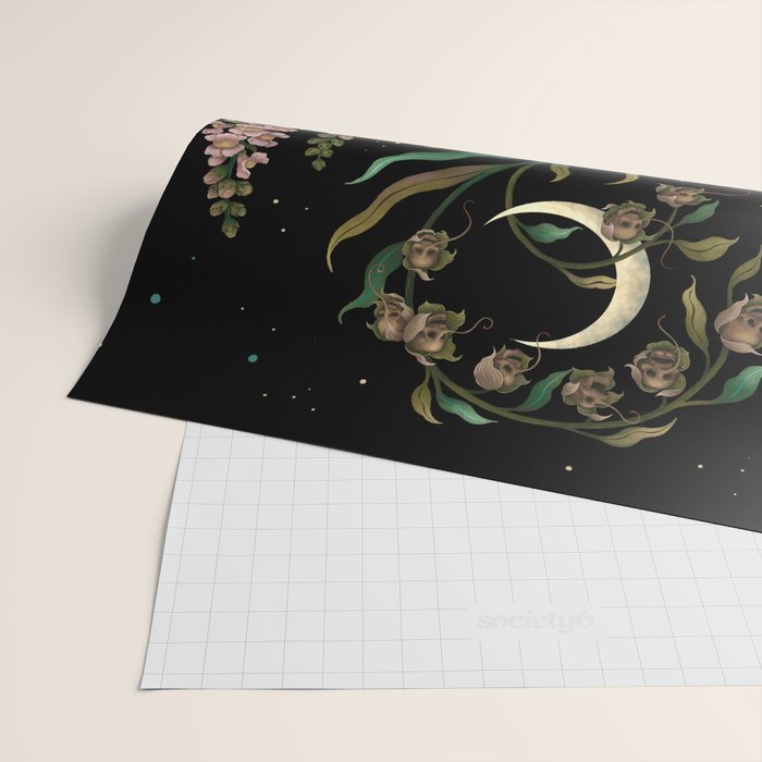 Death's Head Wrapping Paper Gallery Image 2