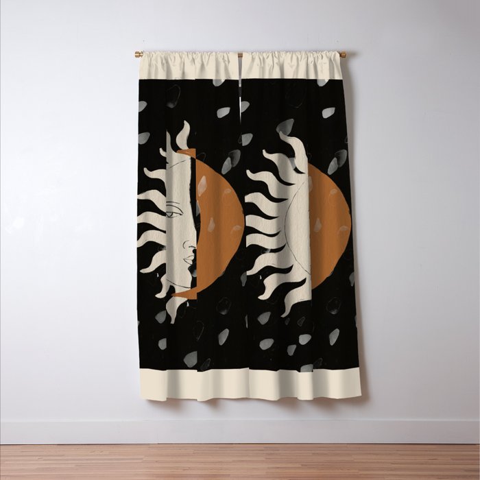 Sun and Moon Window Curtain Gallery Image 3