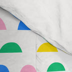 Colorful fun abstract pattern art Comforter Gallery Image 4