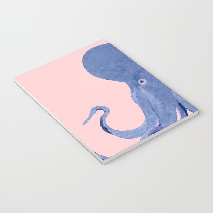 Blue Octopus and Butterfly Notebook Gallery Image 3