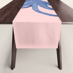 Blue Octopus and Butterfly Table Runner Gallery Image 1
