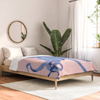 Blue Octopus and Butterfly Comforter Gallery Image 2