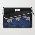Orchid shadow blue notes Laptop Sleeve Gallery Image 2