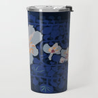 Orchid shadow blue notes Travel Mug Gallery Image 2