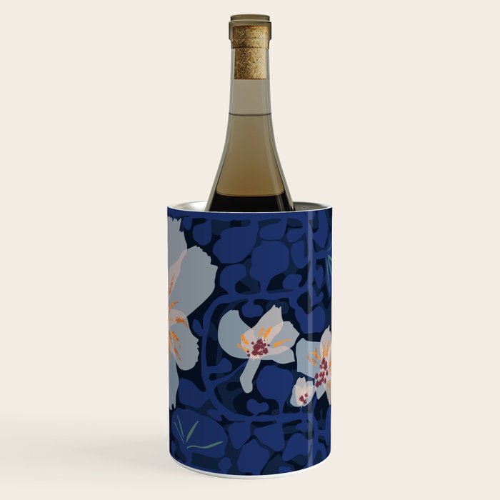 Orchid shadow blue notes Wine Chiller Gallery Image 3