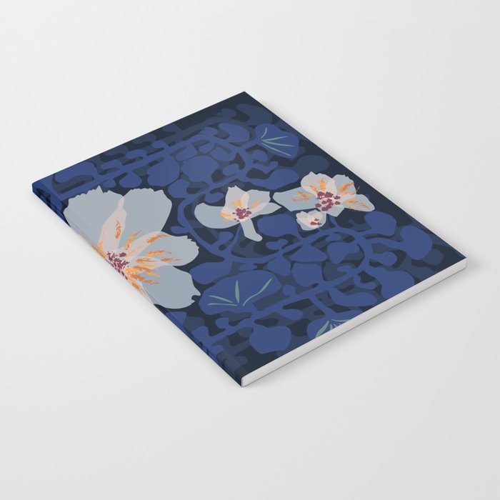 Orchid shadow blue notes Notebook Gallery Image 2
