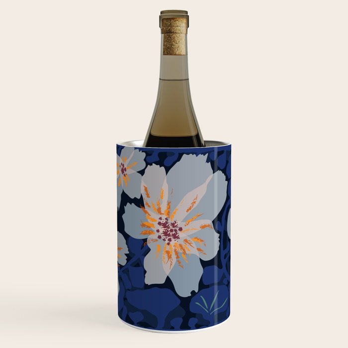 Orchid shadow blue notes Wine Chiller Gallery Image 1