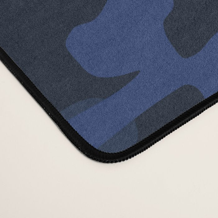 Orchid shadow blue notes Desk Mat Gallery Image 4