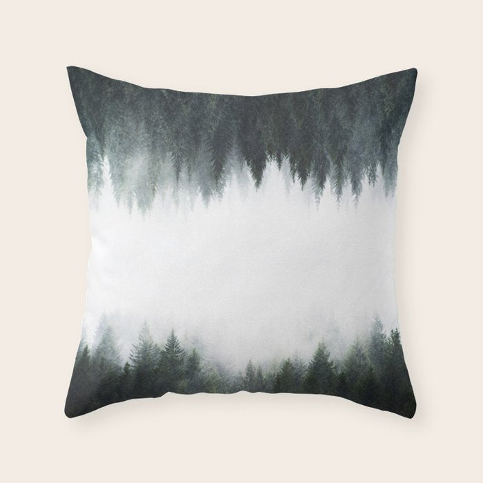 Forest Monster Throw Pillow Gallery Image 1
