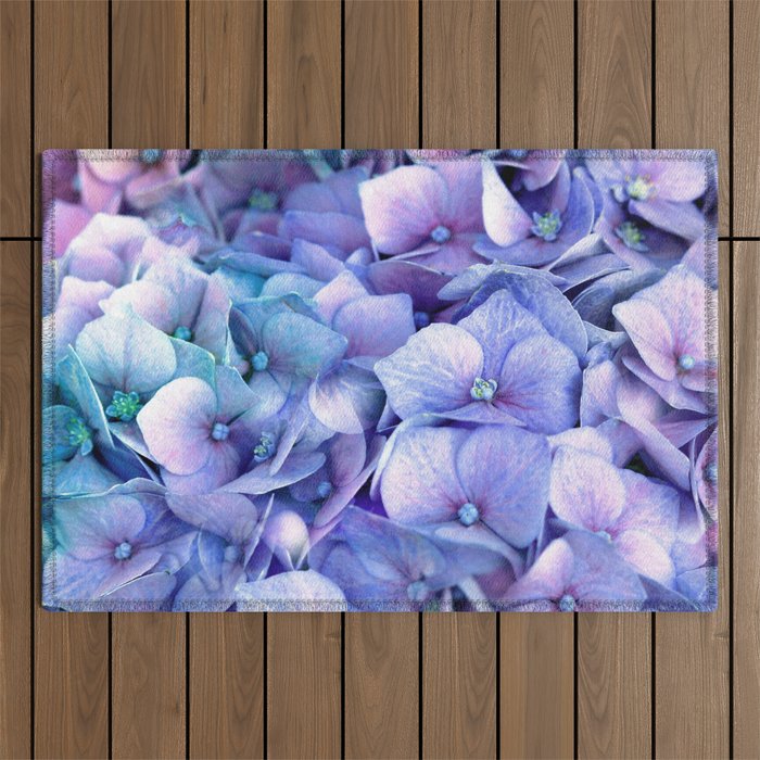 Hydrangea Outdoor Rug Gallery Image 1