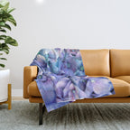 Hydrangea Throw Blanket Gallery Image 1