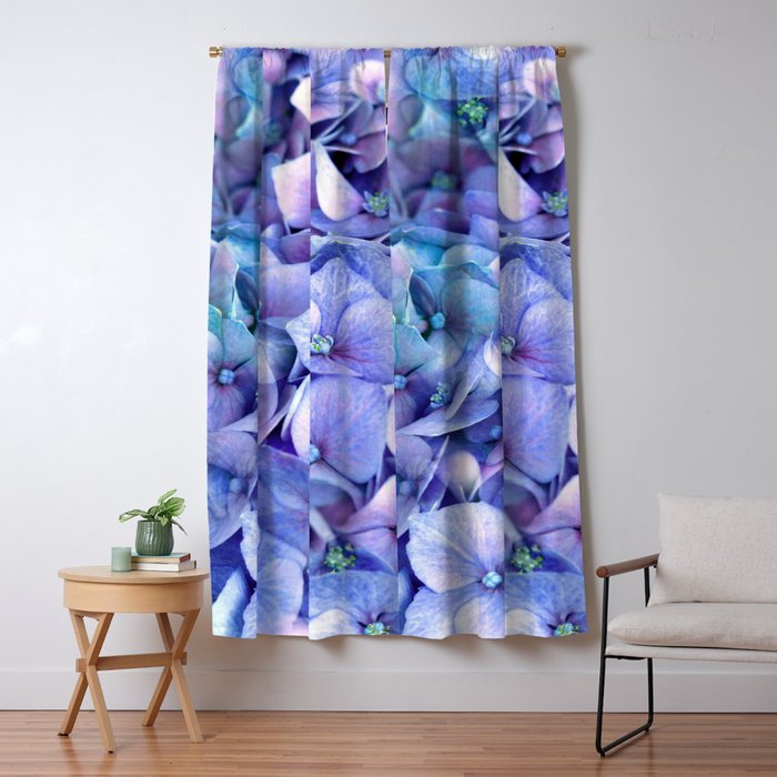 Hydrangea Window Curtain Gallery Image 1