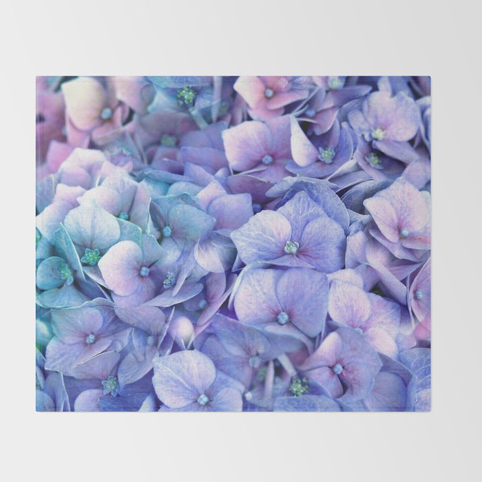Hydrangea Throw Blanket Gallery Image 2