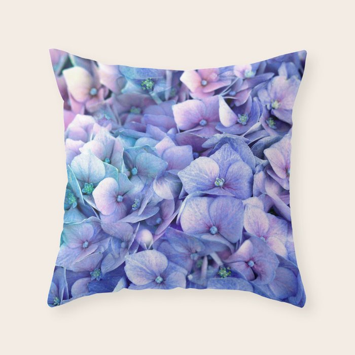 Hydrangea Throw Pillow Gallery Image 1