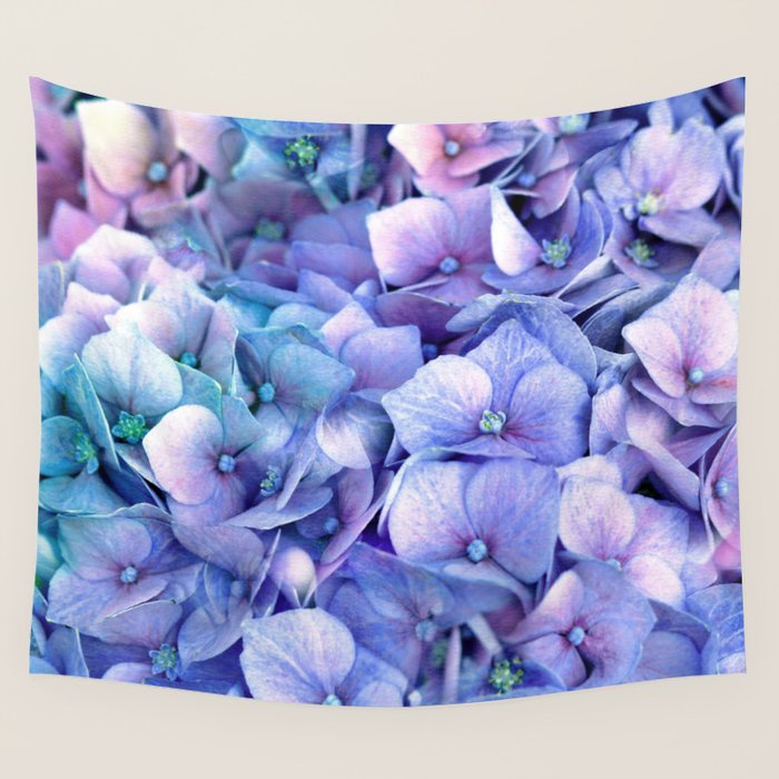 Hydrangea Wall Tapestry Gallery Image 4