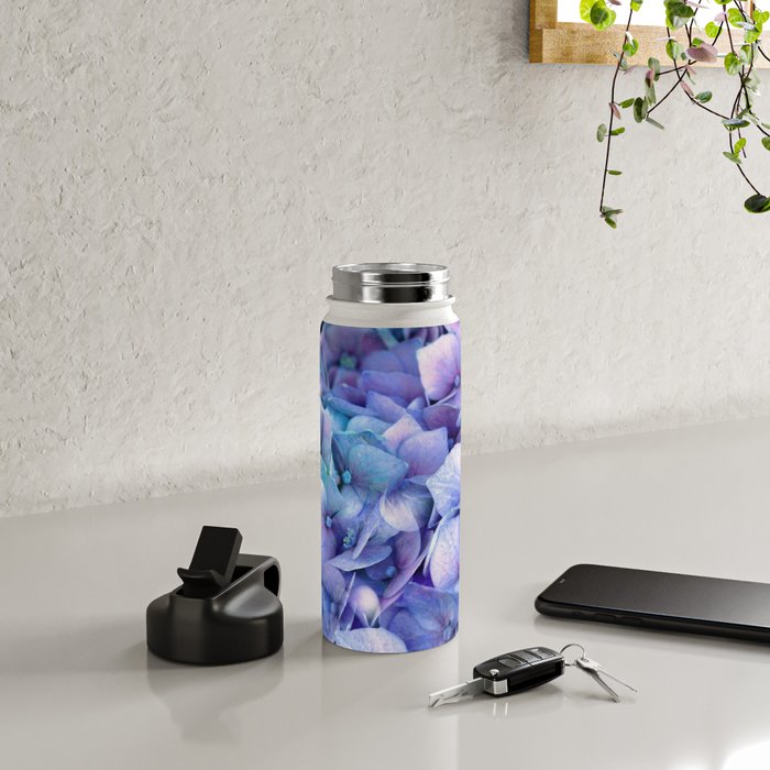 Hydrangea Water Bottle Gallery Image 4